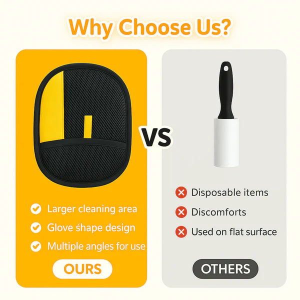 “Pet Hair Remover Glove – Keep Your Home Fur-Free Instantly”