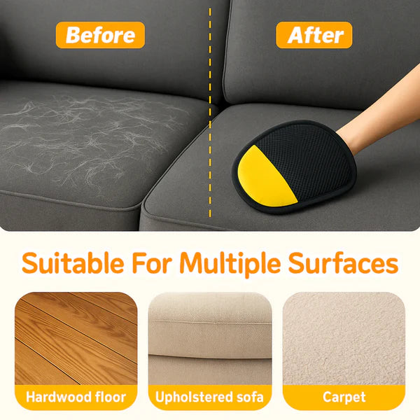 “Pet Hair Remover Glove – Keep Your Home Fur-Free Instantly”