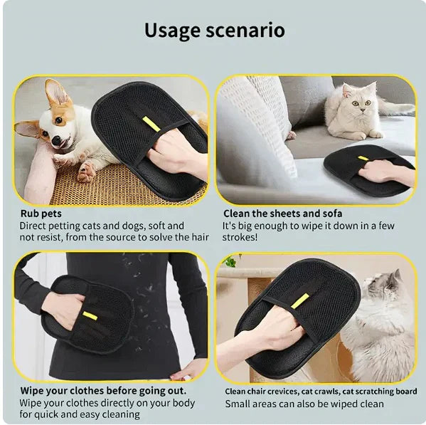“Pet Hair Remover Glove – Keep Your Home Fur-Free Instantly”