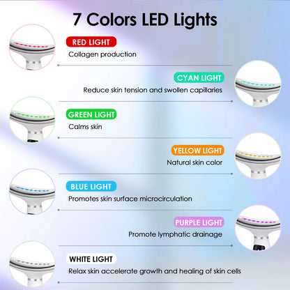 7-Color LED Neck & Face Lifting Massager